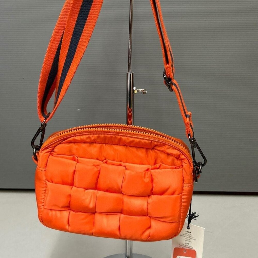 NWT Sol And Solene Inspiration Crossbody in Tangerine - Picture 2 of 6